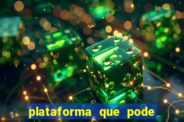 plataforma que pode depositar 1 real