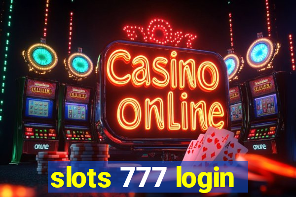 slots 777 login