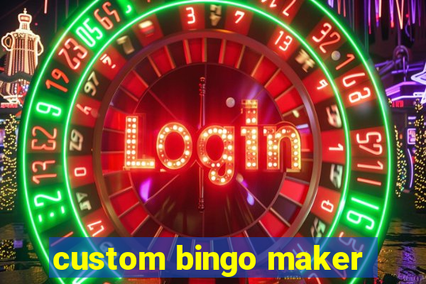 custom bingo maker