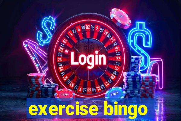 exercise bingo