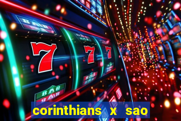 corinthians x sao paulo confrontos