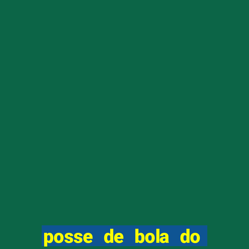 posse de bola do flamengo hoje