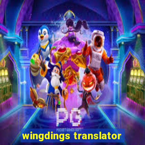 wingdings translator