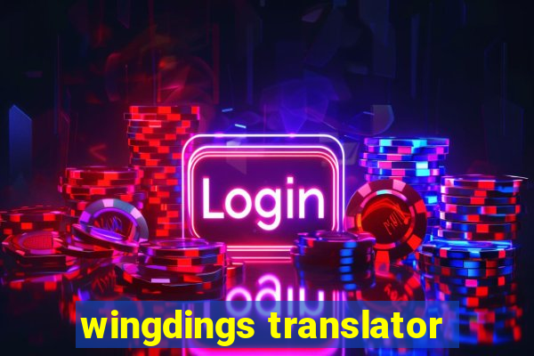 wingdings translator