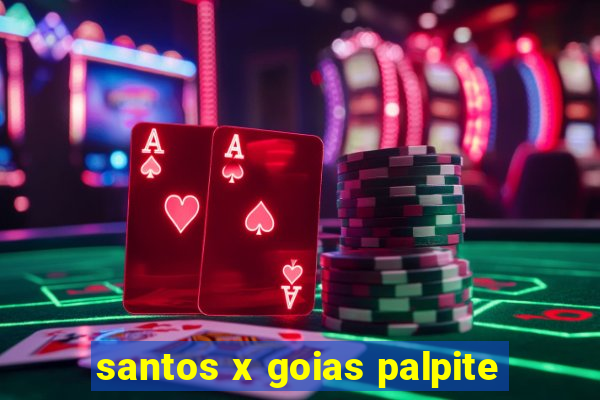 santos x goias palpite