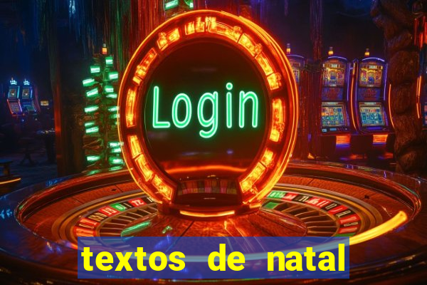 textos de natal para leitura