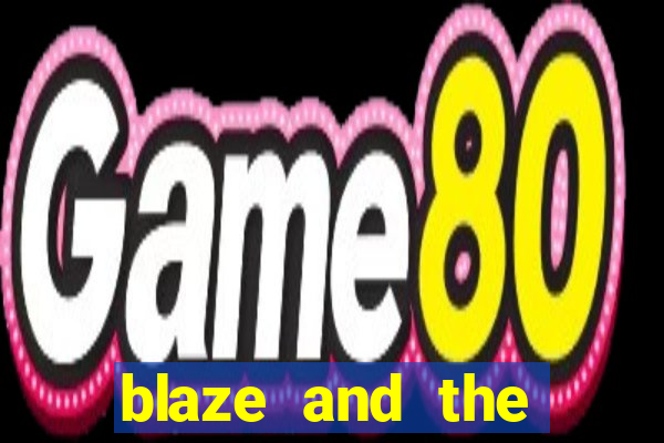 blaze and the monster machines logo font