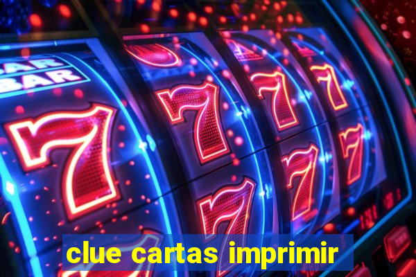 clue cartas imprimir