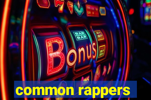 common rappers