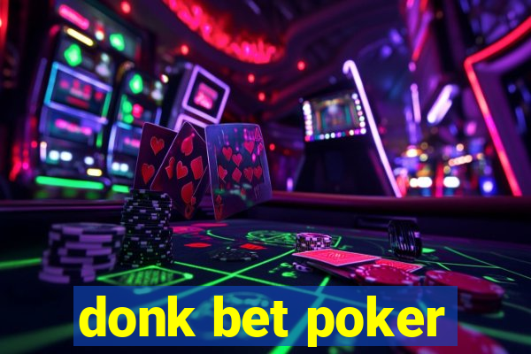 donk bet poker