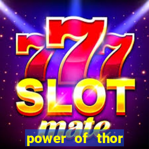 power of thor megaways slot free play