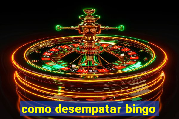 como desempatar bingo