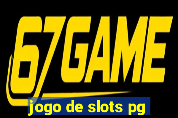 jogo de slots pg