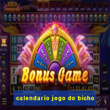 calendario jogo do bicho