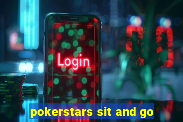 pokerstars sit and go