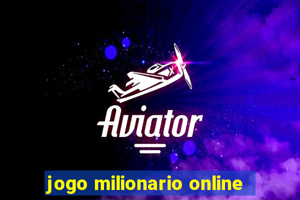 jogo milionario online