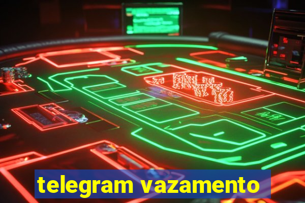 telegram vazamento