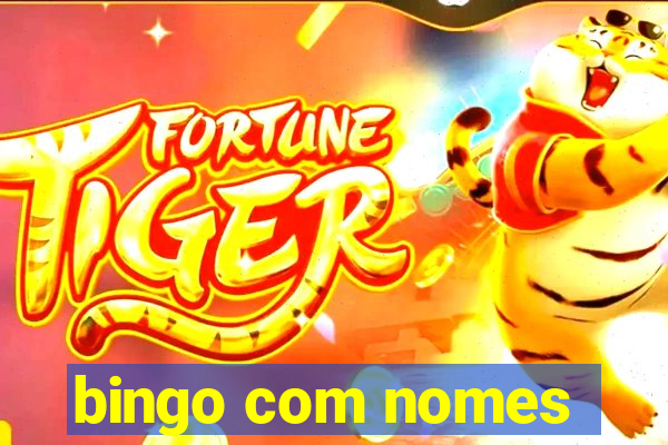 bingo com nomes