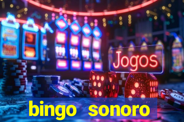 bingo sonoro educa??o infantil