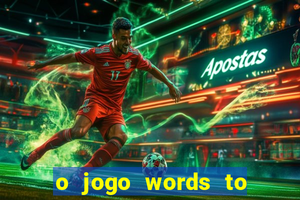 o jogo words to win paga mesmo