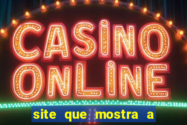 site que mostra a porcentagem dos slots