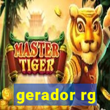 gerador rg