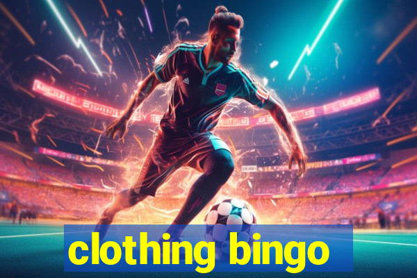 clothing bingo