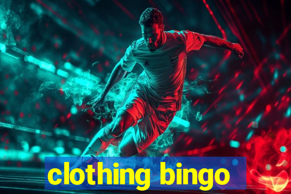 clothing bingo