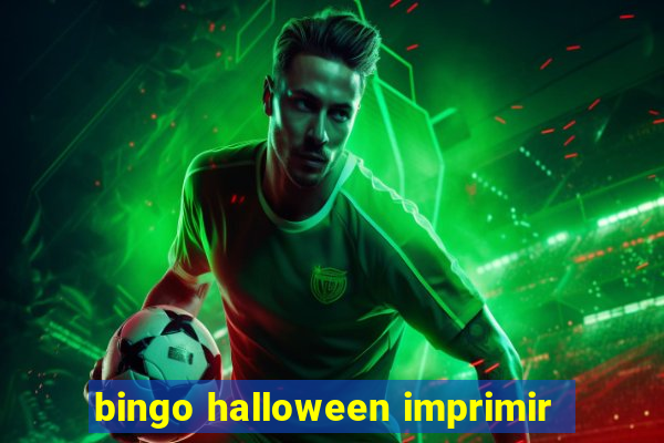 bingo halloween imprimir