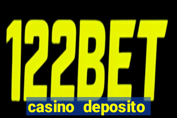 casino deposito cartao de credito