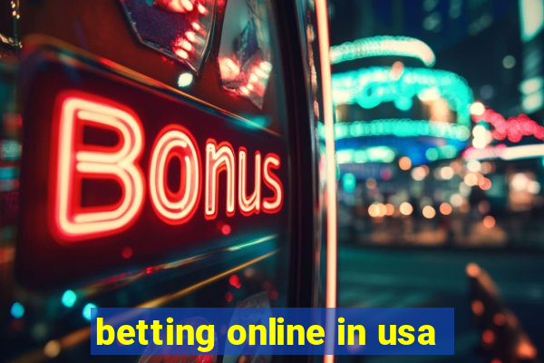 betting online in usa