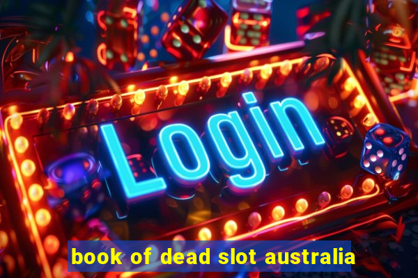 book of dead slot australia