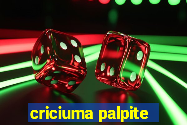 criciuma palpite