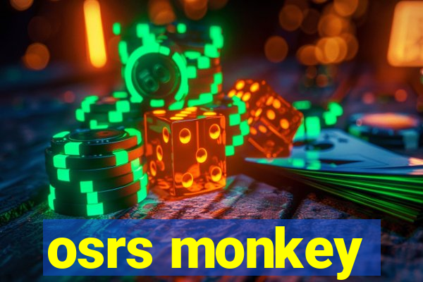 osrs monkey