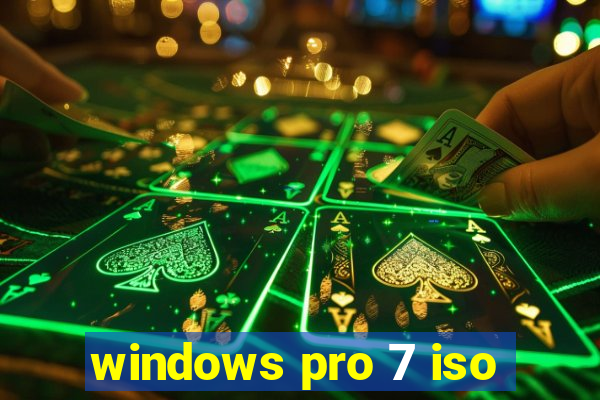 windows pro 7 iso