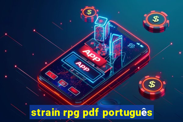 strain rpg pdf português