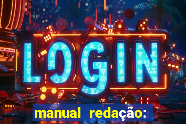 manual redação: folha pdf