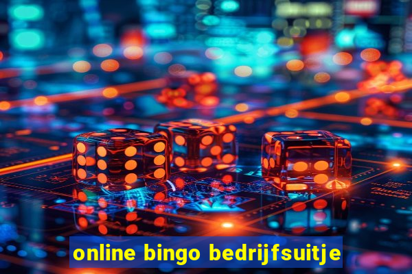 online bingo bedrijfsuitje