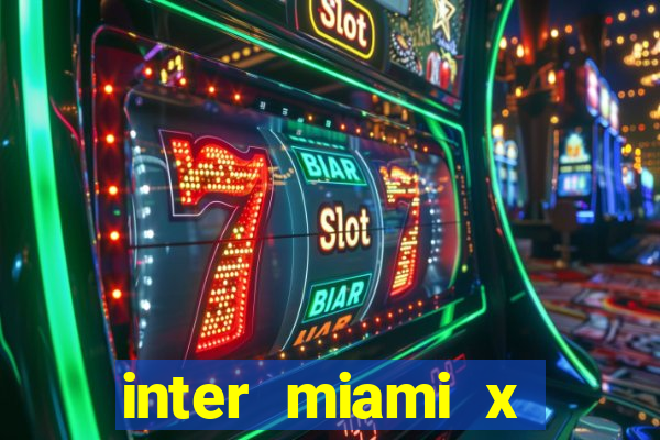 inter miami x cincinnati palpite