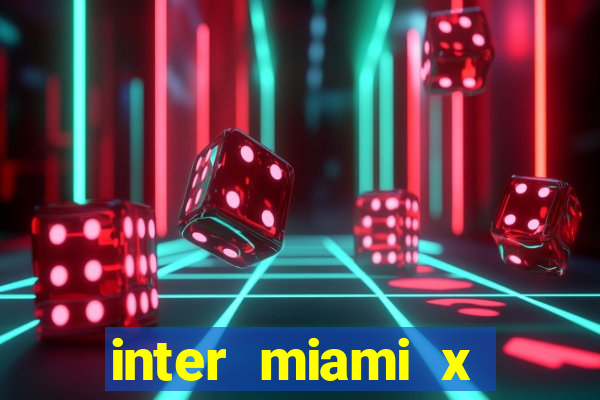 inter miami x cincinnati palpite