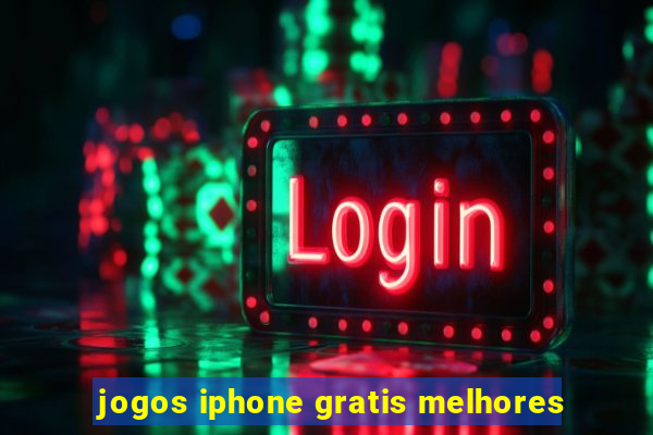 jogos iphone gratis melhores