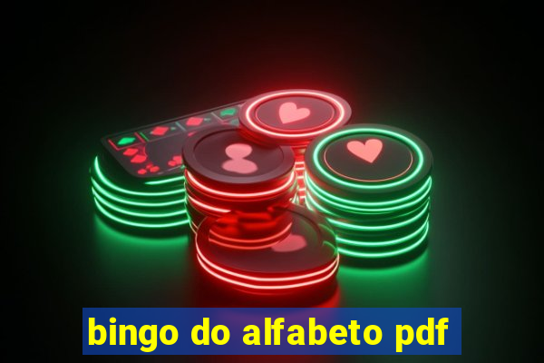 bingo do alfabeto pdf