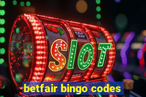 betfair bingo codes