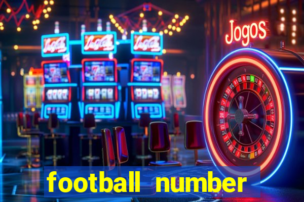 football number necklaces gold