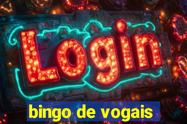 bingo de vogais