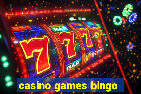 casino games bingo