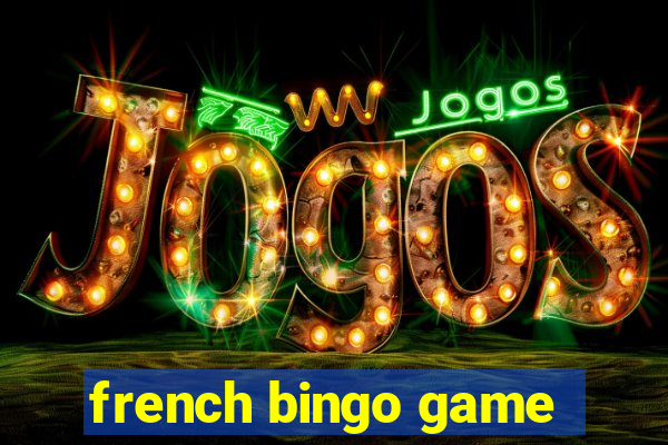 french bingo game