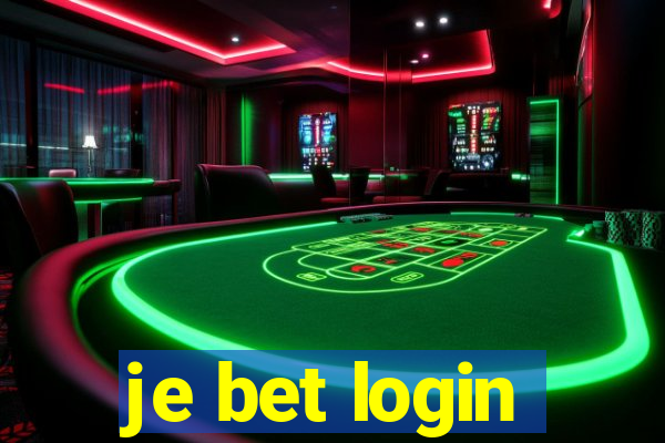 je bet login