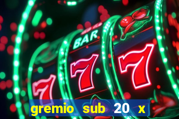 gremio sub 20 x inter sub 20