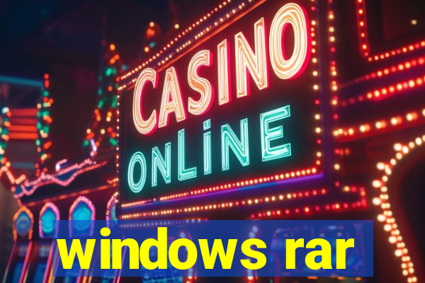 windows rar